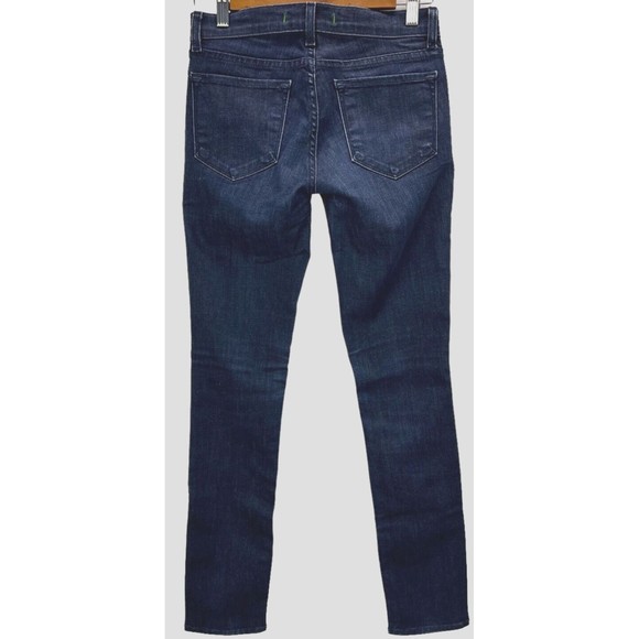 J Brand Skinny Leg Jeans Eclipse Dark Wash Stretch Sz 25 x30L - Picture 3 of 8